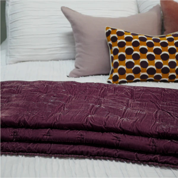 CRUZ VELVET COMFORTERS & COVERLETS
