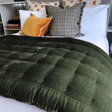 PIN VELVET COMFORTERS & COVERLETS