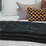 CRUZ VELVET COMFORTERS & COVERLETS
