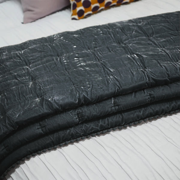 CRUZ VELVET COMFORTERS & COVERLETS