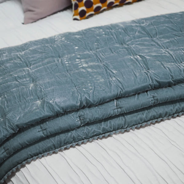 CRUZ VELVET COMFORTERS & COVERLETS