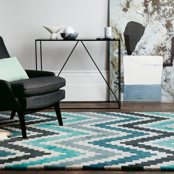 Scala Rug Teal